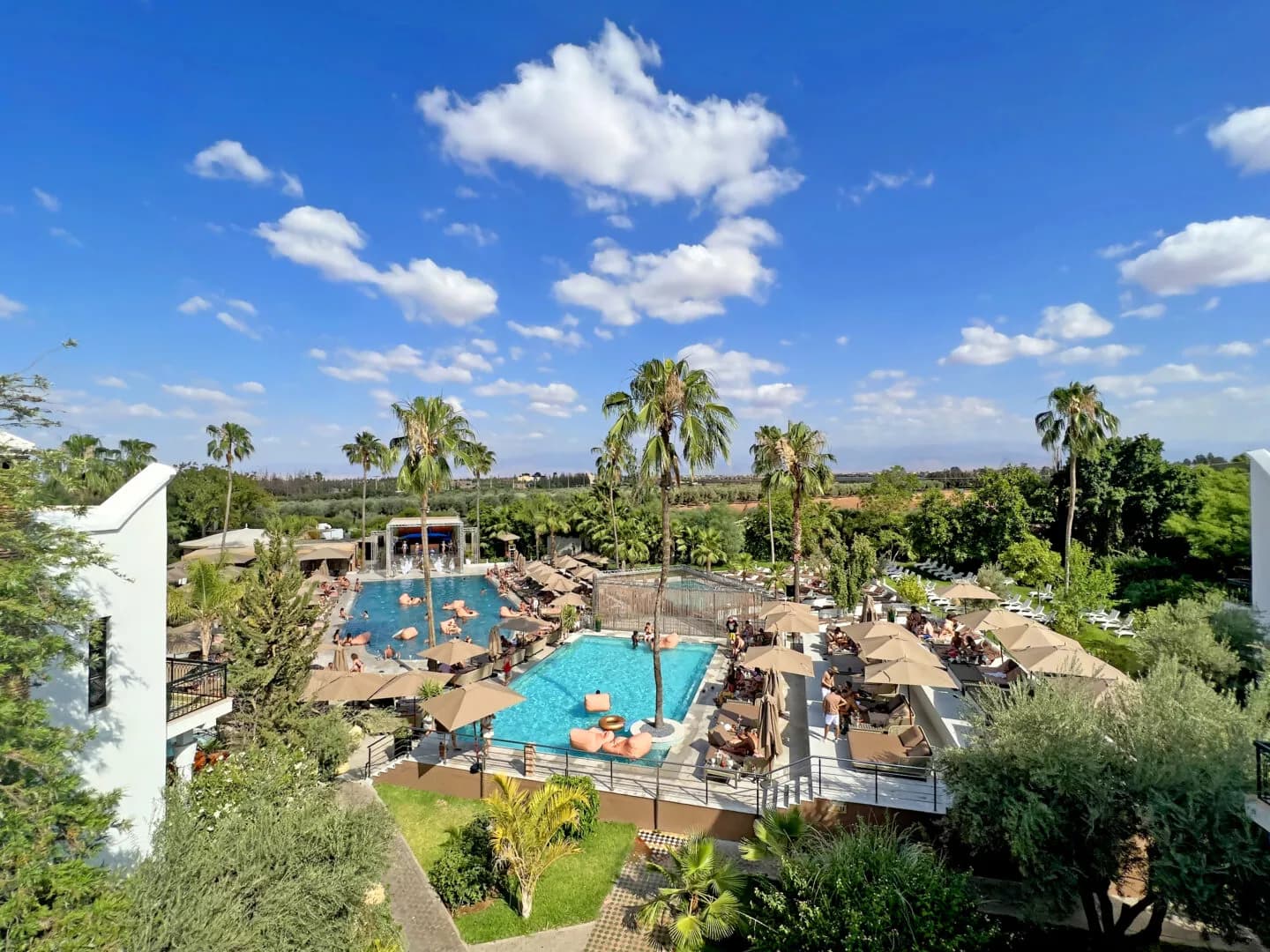 Famous Beach Marrakech — pool in gueliz, Marrakech