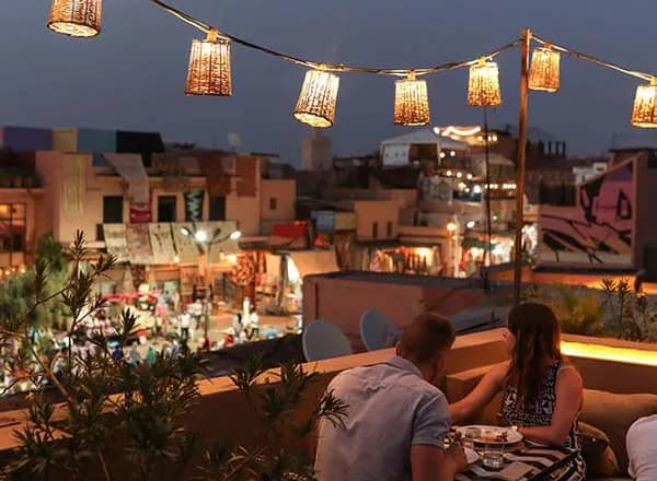 Nomad — rooftop in medina, Marrakech